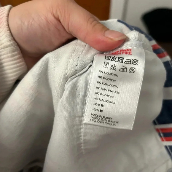 BDG STRIPED MOM FIT DENIM SHORTS - Picture 4 of 4